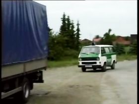 Секс полицейских в машине