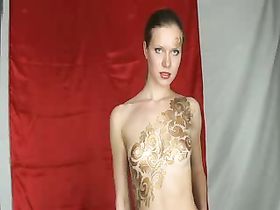 Голая фотосессия русской девушки